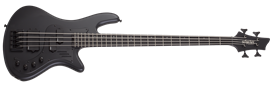 Schecter DIAMOND SERIES Stiletto-4 Stealth Pro EX Satin Black 4-String Electric Bass Guitar